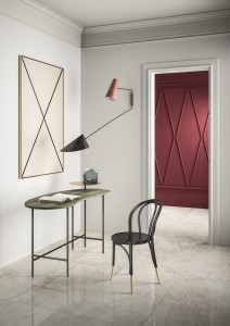 Gres Matowy Marble Lab Quarzo Greige 60X30x0,8cm