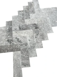 Płytka marmurowa 10mm Tundra Grey 10x30 cm -5