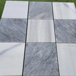 Kamień dekoracyjny Marmur Bębnowany Sky Blue 10x10 cm