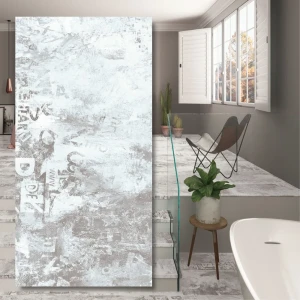 Išraiškos Pilka Aukšta Šlifuota porcelianinė plytelė 89,46x89,46 cm