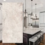 Marble Look Taj Mahal Lux kvarco aglomeracija 320x160x0,6 cm