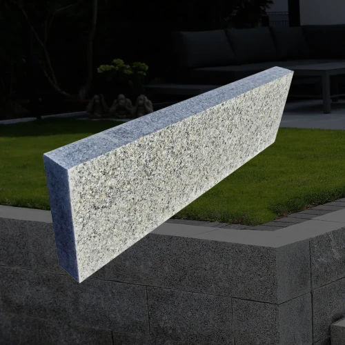 Obrzeże granitowe 8x30 80-120 cm góra płomieniowany
