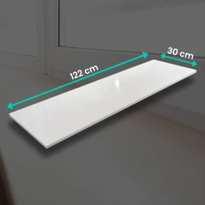 Parapet konglomeratowy Polare Snow White 122X30