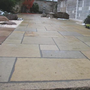 Tandur Yellow Limestone Natural t/h 3cm | Komplet Rzymski