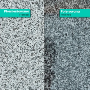 Płytka granitowa Dark Grey New G654 polerowana 30,5x61x1