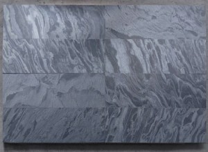 Kamień elewacyjny-dekoracyjny Silver Grey Leather 30x90x1,2 cm