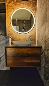 Fornir kamienny Rainforest Brown 122x61x0,2 cm