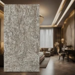 Silver Shine Gold akmens lukštas 122x61x0,2 cm