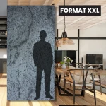 Silver Shine XXL akmens lukštas 122x244x0,2 cm