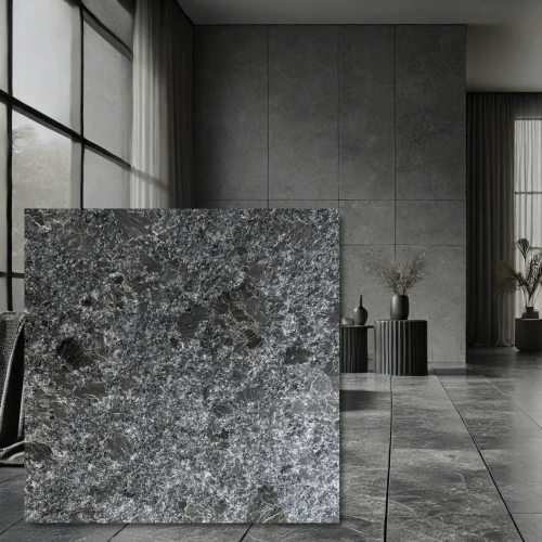 Płytka granitowa Steel Grey 60x60x1,2 cm Lappato