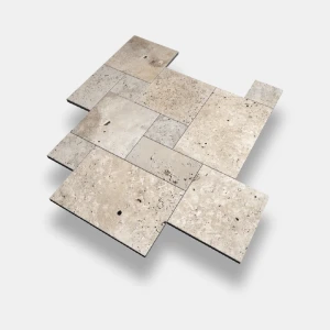 Trawertyn Blend Mix Bębnowany French Pattern 12mm 1kpl= 0,742m2 | Komplet Rzymski