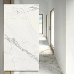 Sukepintas 6 mm Statuario Book Match Faccia A Lux 320x160x0,6 cm