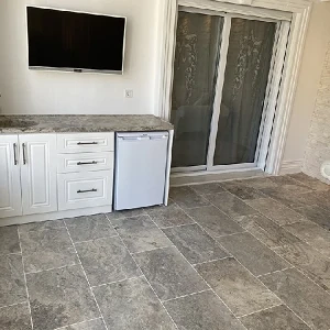 Trawertyn Silver Premium Bębnowany French Pattern 12mm 1kpl= 0,742m2 | Komplet Rzymski