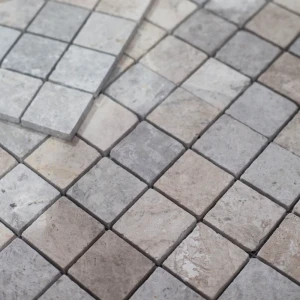 Kamień dekoracyjny Marmur Tundra Grey Mozaika 4,8x4,8x1 cm(4).webp