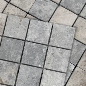 Kamień dekoracyjny Marmur Tundra Grey Mozaika 4,8x4,8x1 cm(8).webp