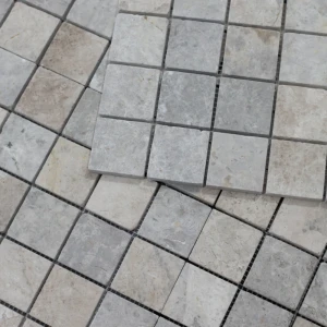 Kamień dekoracyjny Marmur Tundra Grey Mozaika 4,8x4,8x1 cm(5).webp