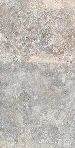 Trawertyn Silver Latte Bębnowany 40,6x61x1,2 cm