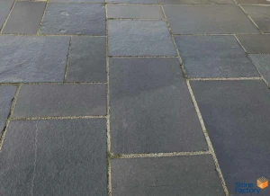 Kamień Kadappa Black Limestone Bębnowany French Pattern 1kpl= 0,742m2 | Komplet Rzymski