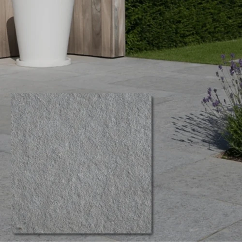 Płytka Tandur Grey Limestone Pół-szlifowana Bębnowana 20x20x1,5 cm