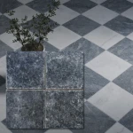 Marmurinė plytelė Blue Stone 10x10x1 cm