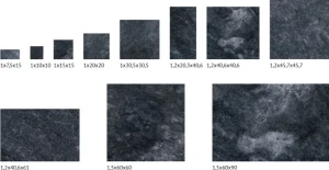 Płytka marmurowa Blue Stone 20x20x1 cm