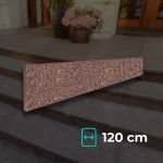 Granito stovas poliruotas Multicolor Red 120x15x2 cm