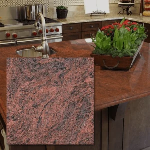 Płytka granitowa Multicolor Red Polerowana 60x60 cm