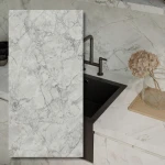 Sukepintas kvarcas Superwhite Lux 324x162x1,2 cm