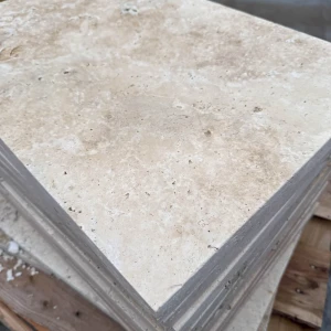 Trawertyn Ivory Classic Mix Bębnowany 61x61x3 cm 5