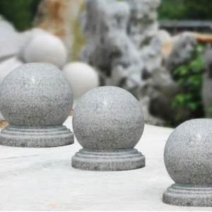 Ogrodowa Kula Granitowa polerowana G603 fi 30 cm 3