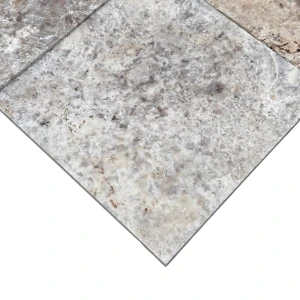 Trawertyn Silver Latte Bębnowany French Pattern 3cm 1kpl= 0,742m2 | Komplet Rzymski 3