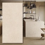 Didelio formato keraminė plokštė Boost Stone Ivory Hammered 320x160x0,6 cm