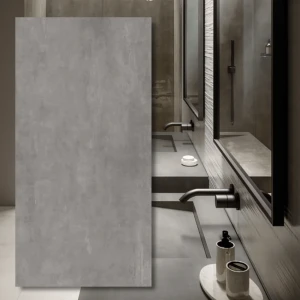 Didelio formato keraminė plokštė Boost Smoke Hammered 320x160x0,6 cm