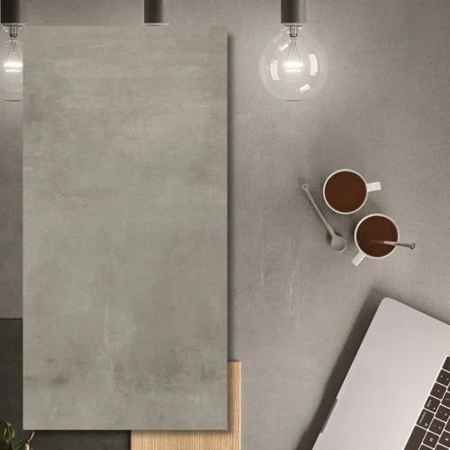 Spiek kwarcowy Boost Grey Hammered 320x160x0,6 cm