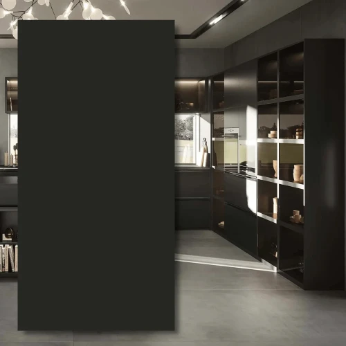 Spiek kwarcowy Absolute Black Matowy 324x162x1,2 cm