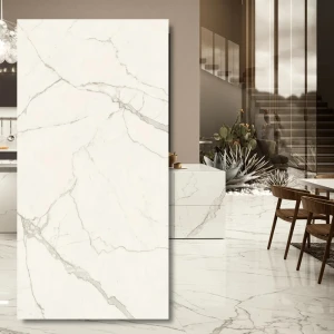 Spiek kwarcowy Calacatta Extra Silk 320x160x0,6 cm