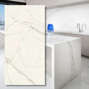 Spiek Kwarcowy 12mm Calacatta Extra Poler 162x324 cm