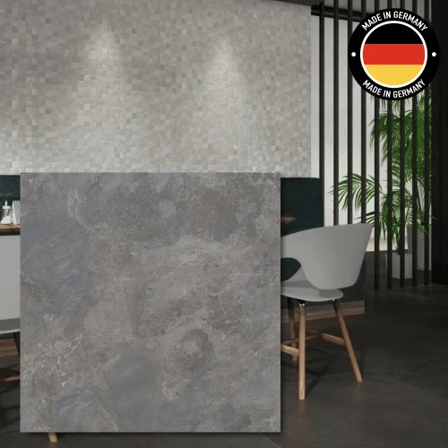 Płytka gresowa Mont Black Noir 60x60x0,8 cm