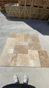 Trawertyn Noce French Pattern 12mm 1kpl= 0,742m2 | Komplet Rzymski PRZEDSPRZEDAŻ!