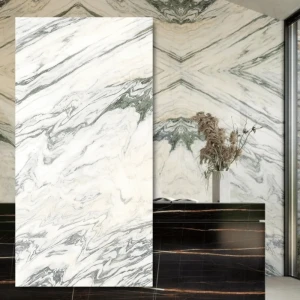 Spiek kwarcowy 12mm The Top Marazzi Bianco Arni Lux 324x162 cm