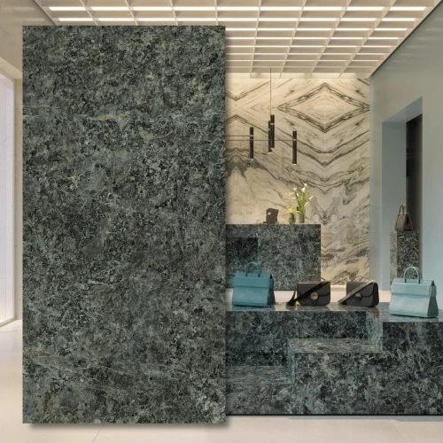 Spiek kwarcowy 12mm The Top Marazzi Quarzo Bluegrey Matt 324x162 cm