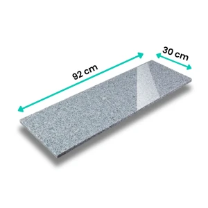 Parapet granitowy szary polerowany G603 92x30x2 cm