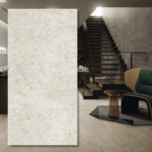 Płytka Gresowa Silk Stone Light Ornament 120X60X0,6 cm