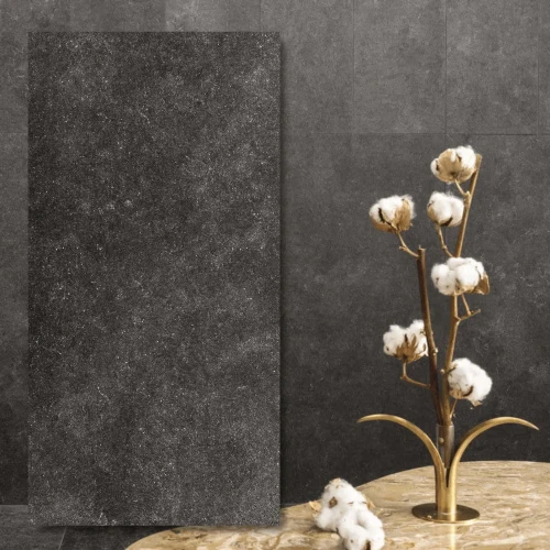 Płytka Gresowa Silk Stone Black Chiffon 60X30X0,6 cm