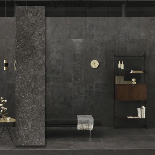 Płytka Gresowa Silk Stone Black Chiffon 120x30x0,6 cm