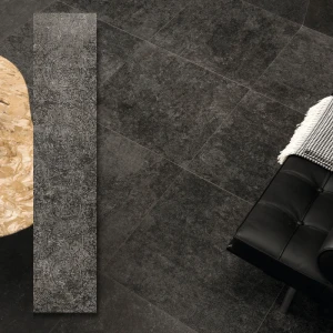 Płytka Gresowa Silk Stone Dark Ornament 120x30x0,6 cm