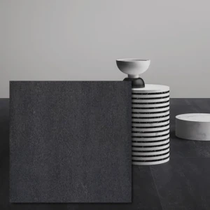 Neo juodos porcelianinės plytelės 60x60x0,8