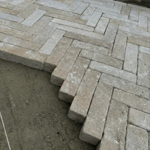 Trawertyn Light Bębnowany 5x5x20 cm PRZEDSPRZEDAŻ!