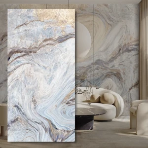 Płyta Węglowa WPC Blue Art Błyszcząca 280x112x0,8 cm