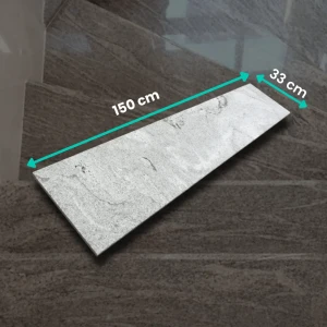 Pakopa - Juparana granitinė pakopa, liepsna, 150x33x2 cm